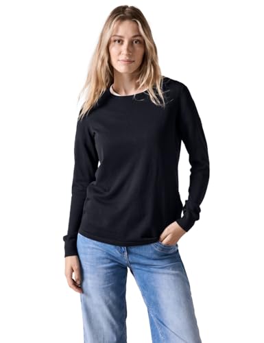 CECIL Damen B302754 Feinstrickpullover, Malachite Green, im Sale