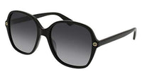 Thumbnail for Gucci Damen GG0092S 001 Sonnenbrille, Schwarz (Black/Grey), 55 im Sale