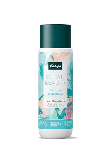 Kneipp Clean Beauty Hydro-Pflegedusche Bio Alge & Meersalz - Feuchtigkeitsspendendes Duschgel mit milden Zuckertensiden für eine extra sanfte Reinigung - ohne Mikroplastik & Silikone - vegan - 200ml im Sale