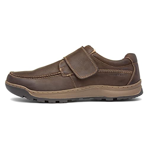 Hush Puppies Herren Casper Mokassin, Schwarz , 46 im Sale