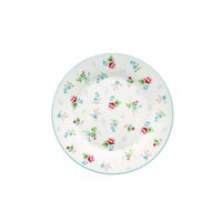 Thumbnail for GreenGate - Plate, Cake Plate, Breakfast Plate - Alma - Ceramic - Color: Petit White - (ØxH): 20.5 x 2 cm on Sale