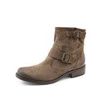 Thumbnail for Paul Green Damen Stiefelette, Frauen Biker Boots,uebergangsschuhe,uebergangsstiefel,flach,Stiefel,Bootee,Booties,halbstiefel,Braun (Earth),39 EU / 6 UK im Sale