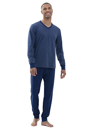Mey Nightwear Series Cardwell Men's Pyjamas Long Neptune (56) on Sale