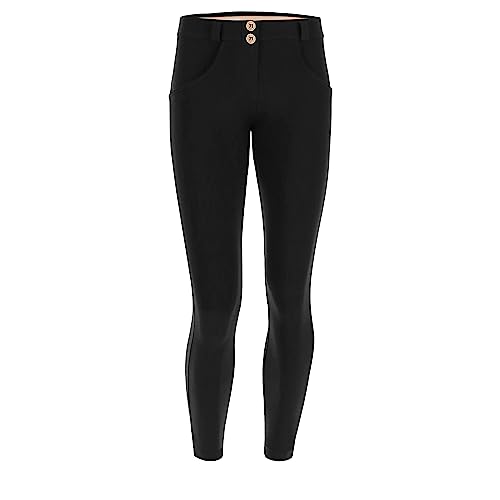 FREDDY - Push Up Pants WR.up 7/8 Superskinny Organic Cotton, Black, on Sale