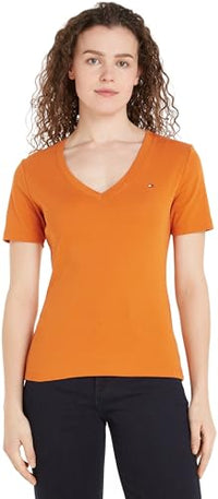 Thumbnail for Tommy Hilfiger Men STRETCH SLIM FIT Tee MW0MW10800 Blue (Deep Indigo) im Sale