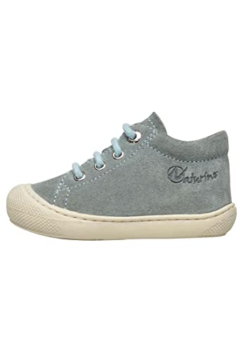 Naturino Cocoon-Lauflernschuhe aus Veloursleder-Hellgrün, Hellgrün 24 im Sale