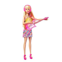 Thumbnail for Barbie GYJ23 - Bühne frei für große Träume Malibu Puppe (ca. 30 cm groß, blond) mit Musik, Lichtern, Mikrofon und Zubehörteilen, Geschenk für Kinder von 3 bis 7 Jahren im Sale