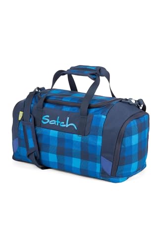 SATCH Skytwist sports bag, 50 cm, check blue on sale