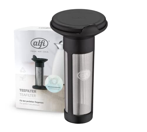 alfi AROMA COMPACT, Teesieb aus Edelstahl für losen Tee, Teefilter für Thermoskanne oder Tasse, Dauerfilter, direkte Zubereitung in der Isolierkanne, nachhaltiger Teegenuss, für Spülmaschine, BPA-frei im Sale