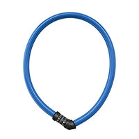 Thumbnail for ABUS Cable Lock 4408C - Combination Lock - 65 cm long steel cable with plastic coating - ABUS Security Level 2 - Blue on Sale