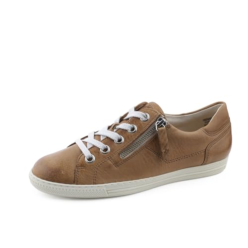 Paul Green Damen, Frauen Low-Top Sneaker,Sportschuhe,Freizeitschuhe,Turnschuhe,Laufschuhe,schnürschuhe,schnürer,Schwarz (JA),38 im Sale