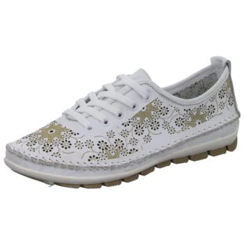 BOXX 02703-WH Damen Schnürhalbschuh gelocht oder geflochten, im Sale