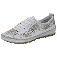 Thumbnail for BOXX 02703-WH Damen Schnürhalbschuh gelocht oder geflochten, im Sale