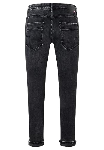 Timezone Herren Jeans SLIM SCOTTTZ - Slim Fit - Schwarz - Carbon Black Wash, im Sale