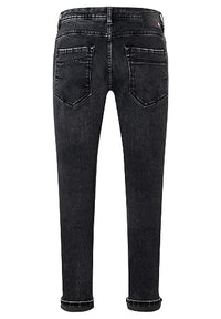 Thumbnail for Timezone Herren Jeans SLIM SCOTTTZ - Slim Fit - Schwarz - Carbon Black Wash, im Sale