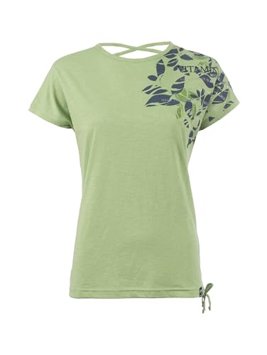 s'questo Shirt 1/2 T-Shirt, Print, Cut-Outs, grün Kiwi Soquesto Kollektion Vitamin Sea im Sale
