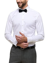Thumbnail for ETERNA Male Soft Luxury Shirt Slim FIT 44_H_1/1, 1/1, weiß im Sale