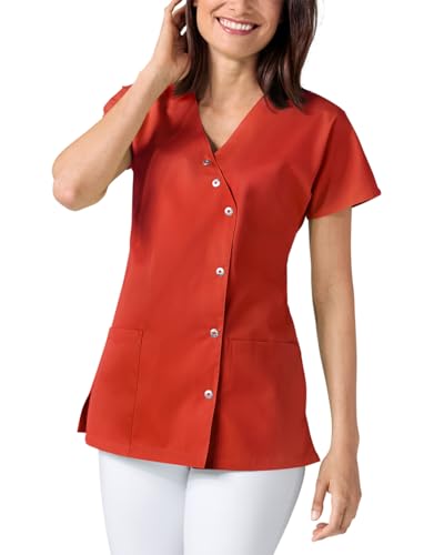 CLINIC DRESS Kasack mandarinrot 42 im Sale