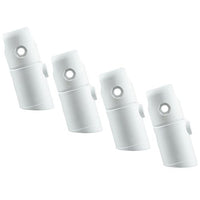 Thumbnail for Schulte Halterungen schräg Heizkörper München rund, alpin-weiß, 22 mm Rohrdurchmesser, Befestigung Wand-halterung Befestigungs-Set Badheizkörper Designheizkörper im Sale