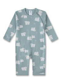 Thumbnail for Sanetta Jungen-Strampler Blau | Praktischer und bequemer Strampler aus Bio-Baumwolle für Jungen. Baby Overall 056 im Sale