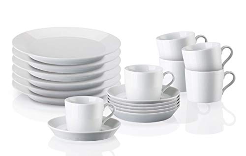 Arzberg 18-piece white coffee set, multi-piece cm TRIC, porcelain on sale