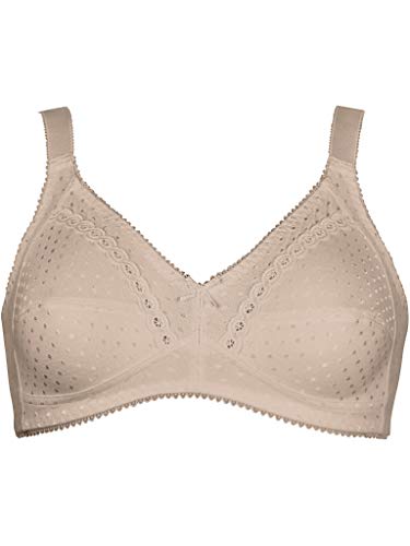 Naturana Damen weichen Körbchen BH, Hellbeige, 90C im Sale