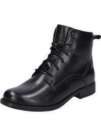 Thumbnail for Josef Seibel Damen Schnürstiefeletten Simona 05,Weite G (Normal),Wechselfußbett,reißverschluss,Stiefel,Bootee,Booties,schwarz,40 EU im Sale