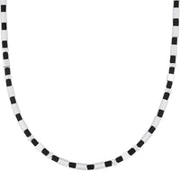 Thumbnail for s.Oliver Halskette Edelstahl Herren Halsschmuck, mit Achat, 46+5 cm, Silber, Kommt in Schmuck Geschenk Box, 2031485 im Sale