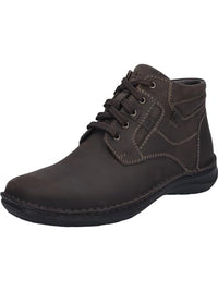 Thumbnail for Josef Seibel Herren Schnürstiefeletten New Anvers 35,Weite K (Extra weit),Wechselfußbett,uebergangsstiefel,schnürboots,Moro,43 EU im Sale