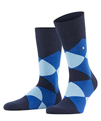 Thumbnail for Burlington Herren Socken Clyde So Baumwolle gemustert 1 Paar, Rot Claret 8375, 40-46 im Sale