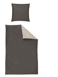 Thumbnail for Irisette Bettwäsche Edel-Flanell braun im Sale