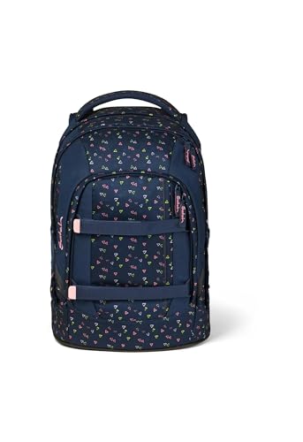 satch pack school backpack school backpack from 5th grade ergonomic 30L storage space stable organizational talent Funky Friday - Dark Blue on Sale