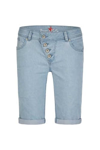 Thumbnail for Buena Vista Damen Jeansshorts Malibu mit Stretch-Denim Blue (82), im Sale