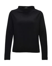 Thumbnail for OPUS Damen Langarmshirt | Strukturiertes Shirt SUFU Regular aus Viskose Mix Black, 40 im Sale