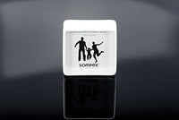 Thumbnail for Picture frame photo gallery pictures photo frame MINI white small glass silicone band 41871 on sale