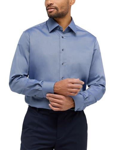 ETERNA Herren Hemd MODERN FIT 1/1 Denim 44_H_1/1 im Sale