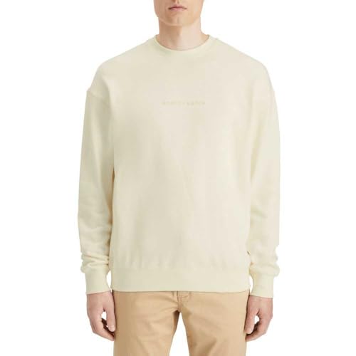 Scotch & Soda Herren Core - Logo Front Chest Sweatshirt, Black 0008,  EU im Sale