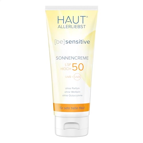 HAUTALLERLIEBST Sunscreen SPF 30 Waterproof, regenerating, vegan, perfume-free, 100 ml on sale