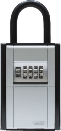 Thumbnail for ABUS KeyGarage 797 - Key box with bracket for fastening - for keys or small valuables - Black-Silver