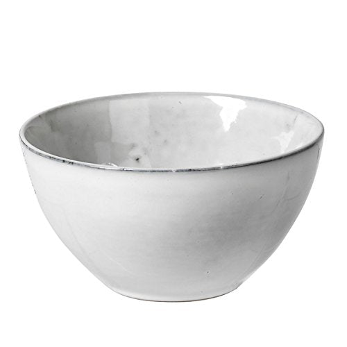 Broste Copenhagen Schale Nordic aus Steingut, Nordic Sea, 17x8cm im Sale