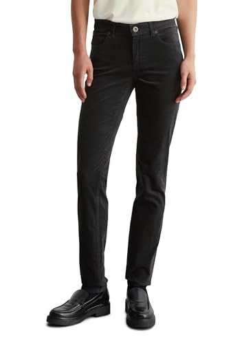 Marc OߴPolo Damen Samthose mit Stretch-Anteil Slim Fit, Beige (Blushed Camel), W28/L32 im Sale