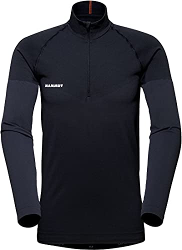 Mammut Trift Half Zip Longsleeve Herren schwarz im Sale