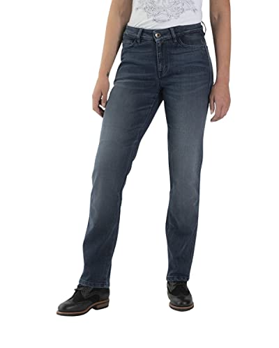 Rokker Tech Mid Straight Damen Motorradjeans (Dark Blue,30) im Sale