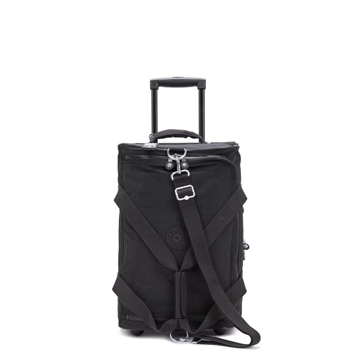 Kipling TEAGAN US Kleine Reisetasche mit Rollen, Carry On, Black Noir (Schwarz) im Sale
