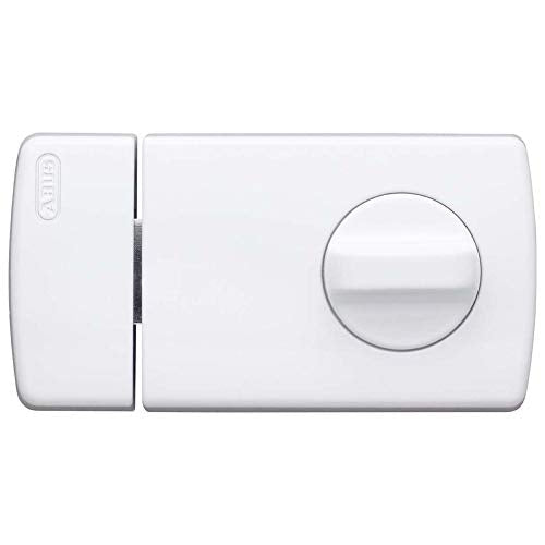 ABUS 2110 additional door lock with rotary knob, white, 56032 on sale