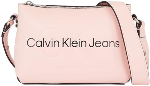 Calvin Klein Jeans Damen Umhängetasche Klein, Rosa (Pale Conch), Einheitsgröße im Sale