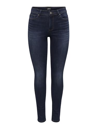 ONLY Women's Jeans ONLWAUW BJ581 Skinny Fit - Blue - Dark Blue Denim, on sale