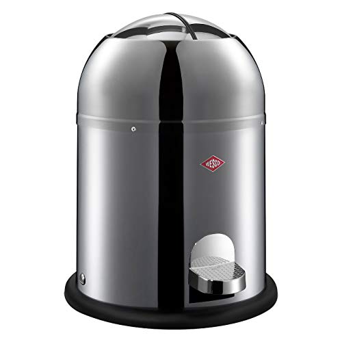 Wesco 180 212 Single Master waste bin 9 liters stainless steel