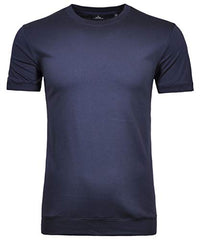 Thumbnail for RAGMAN Herren Pima T-Shirt Rundhals mit Bündchen , Dunkelblau-711 im Sale
