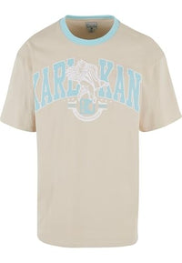 Thumbnail for Karl Kani OG Eagle Print Tee Light Sand/Light Blue, im Sale